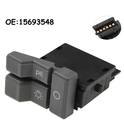 Headlight Parking Light Rocker Switch x1 for Chevrolet GMC Pickup Truck (2007-2014)
