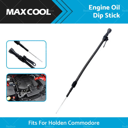 Black Braided Stainless Engine Oil Dip Stick for Holden Commodore (1997-2006)