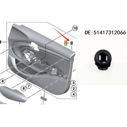 Door Lock Rod Grommet for BMW Mini F55F57 (2013–2015)