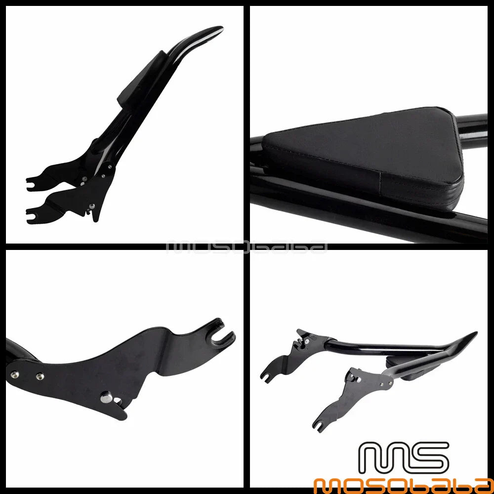 21.4in Sissy Bar Backrest for Harley Street Road Electra Glide (2009-2021)
