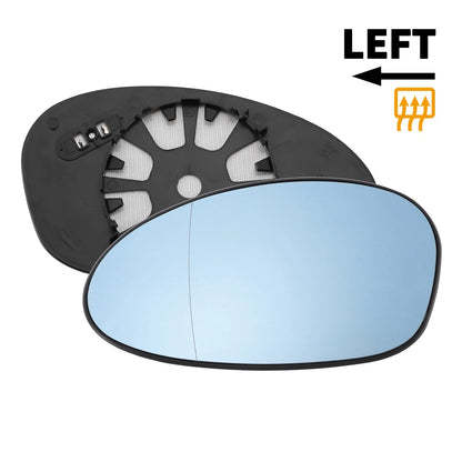 Left Side Blue Mirror Glass Back Heated for BMW 1 Series (2004-2009)