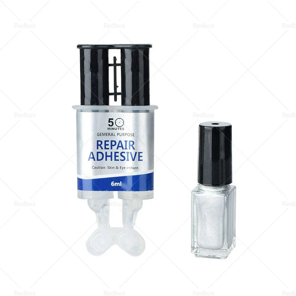 Silver Alloy Wheel Rim Scuff Repair Kits for Car DIY