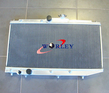 Aluminum Radiator & Fans for Toyota Corolla AE90 AE92 AE94 (1989-1994)