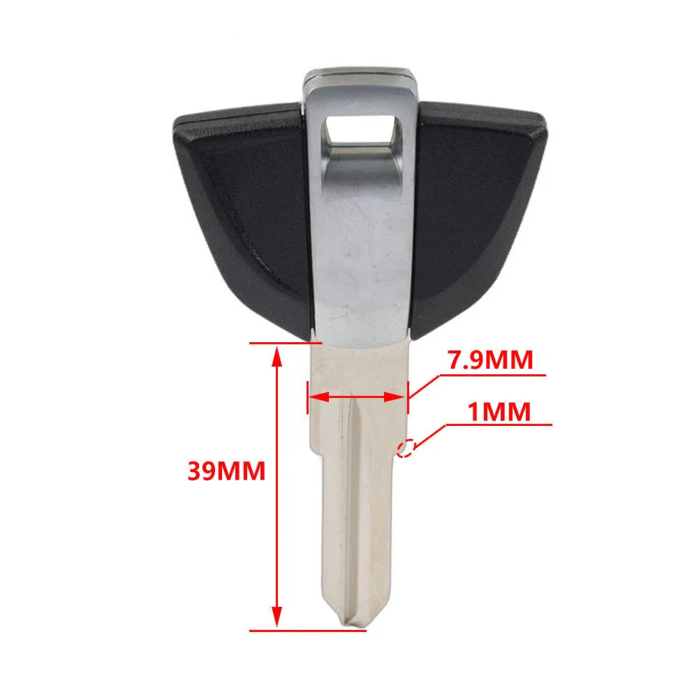 Uncut Blank Blade Key for BMW G310GS G310R C650 GT C600 G650 (2017-2023)