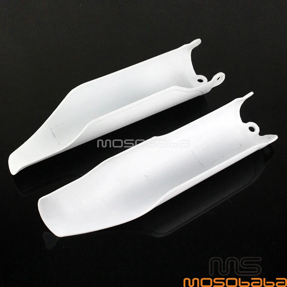 White Race Fork Guards for Honda CR125 CR250 CRF250 CRF450 CRF250R