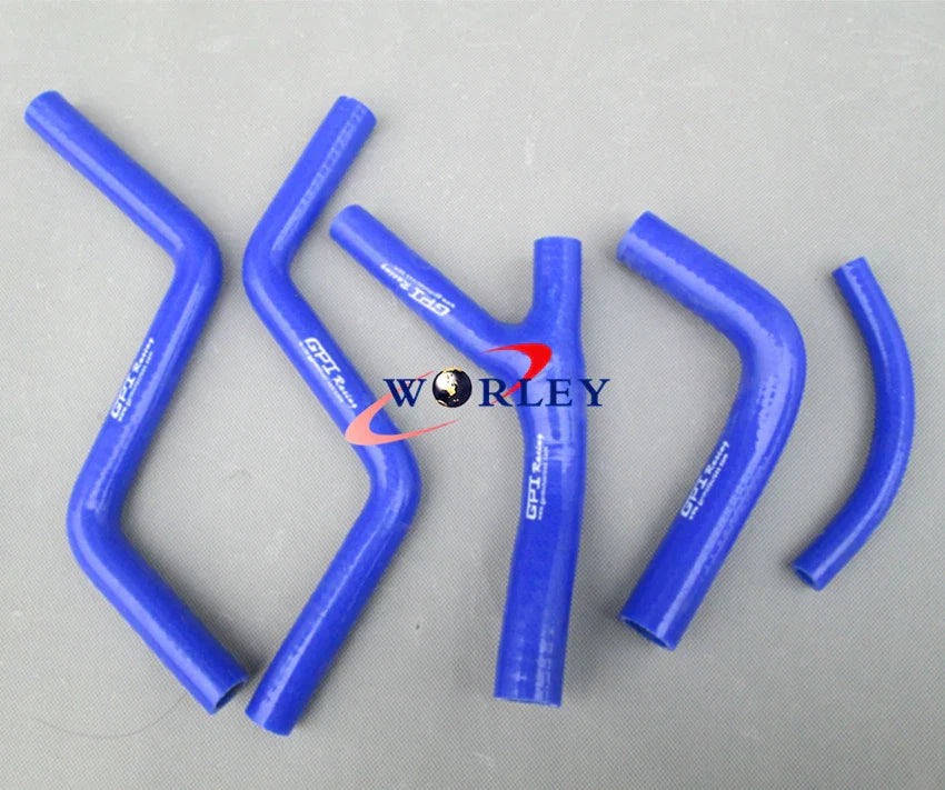 Silicone Blue Radiator Hoses for Honda CR250R (1985-1987)