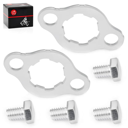 2 x Engine Front Sprocket Retainer Plate w Bolt 6X8 for Honda ATC70 (1973–1985)