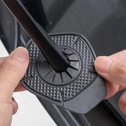 2 x PVC Dustproof Covers for Windshield Wiper Arm Hole Protection