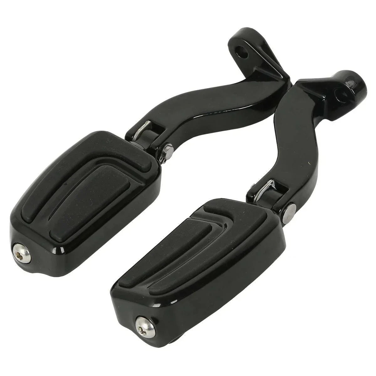 Black Rear Passenger Footpeg for Harley Touring Road King FLHR (1993-2022)