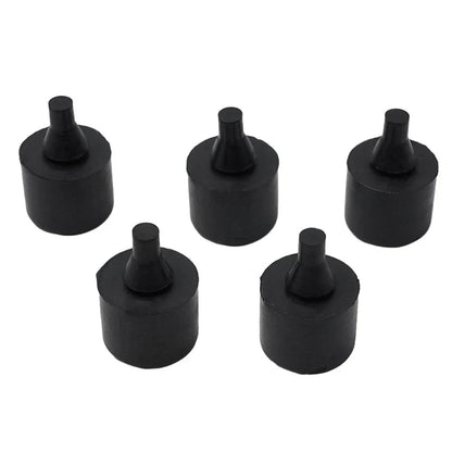 Door Bumper Stop 5 pcs Anti-Collision Rubber Pier Rubber Buffers