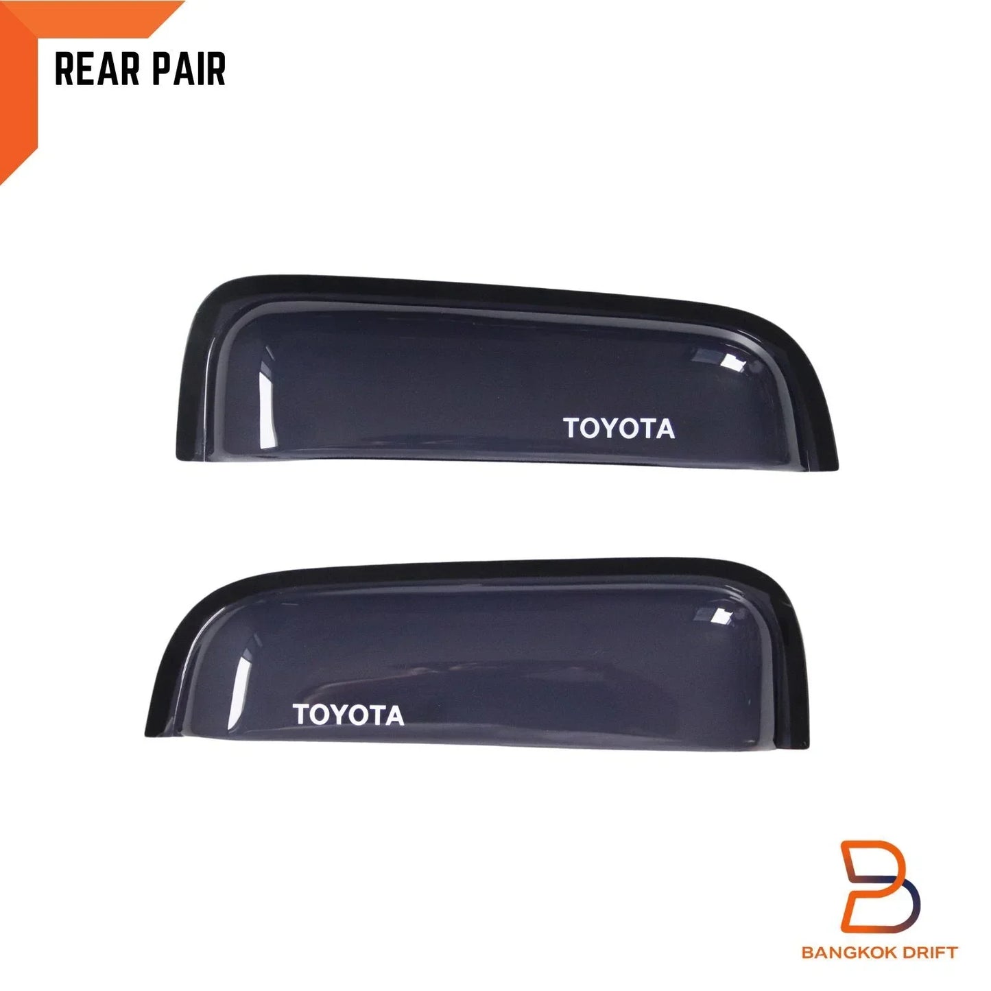 Weather Shield Window Visor Rain Guard for Toyota Hilux Ute (88-96)