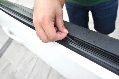 Black Universal Door Glass Window Rubber Seal Strip for Car 8M V-Type