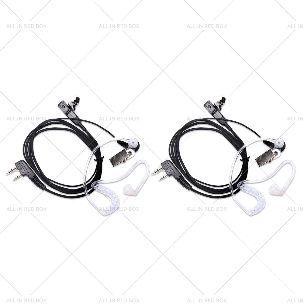 Covert Acoustic Tube Earpiece Headset Mic for Baofeng Kenwood