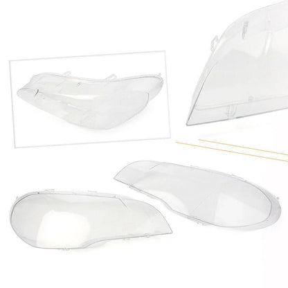 Clear Lens Cover for BMW X5 Headlight Shell Case 2007-2013