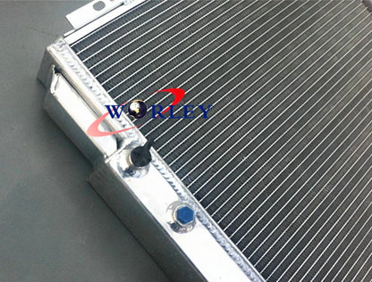 3 Row Aluminum Radiator & Fans for Ford Mustang, Fairlane (1967-1970)