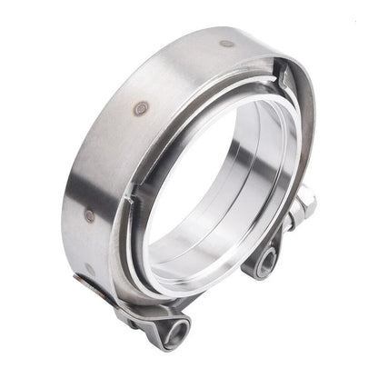 2.5" Stainless Steel V-Band Clamp for Exhaust Downpipe (Fits Various Models)