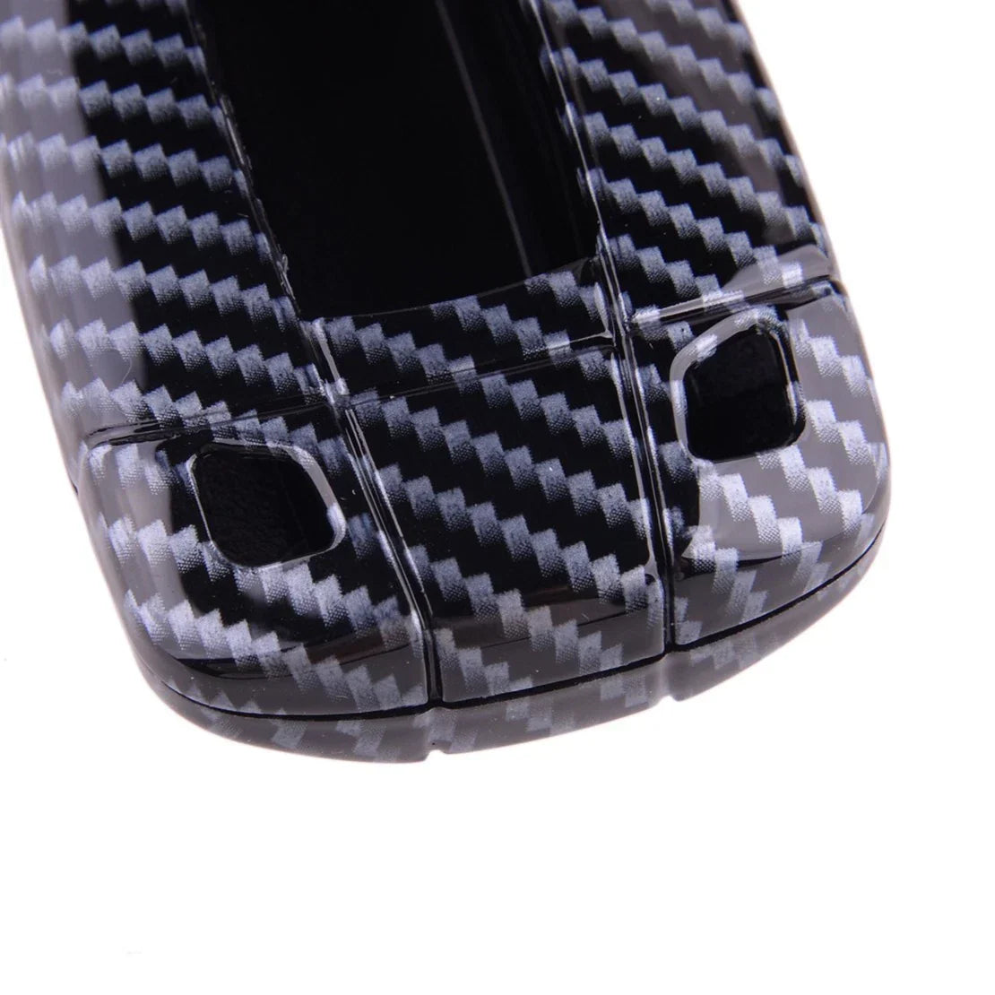 Black ABS Car Remote Key Cover for BMW 1 3 5 6 Series (2004-2020)