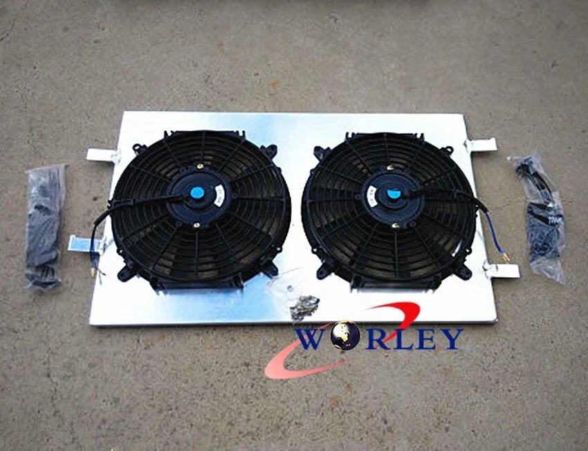 Aluminum Radiator Shroud & Fans for Holden Commodore VY 6Cyl V6 (2002-2004)