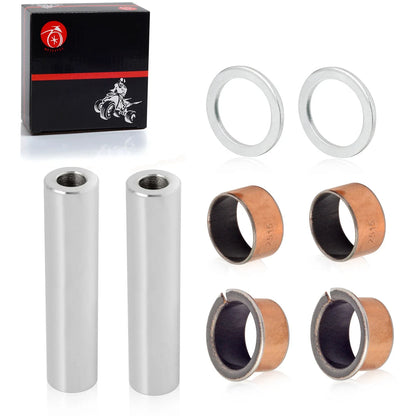 Spindle King Pin Tube Bushing Repair Kit for EZGO RXV G&E Golf Cart (2008–2013)