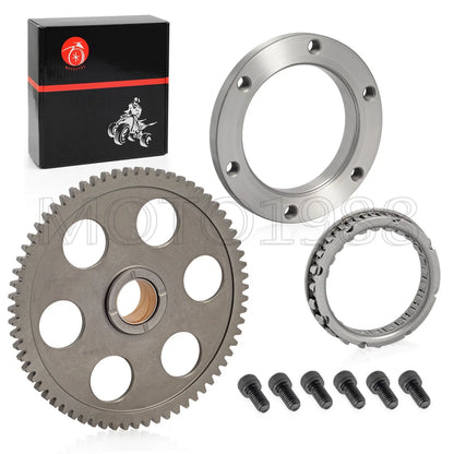 Starter Clutch kit One Way Bearing & Gasket for Yamaha Rhino 450 (2004–2007)