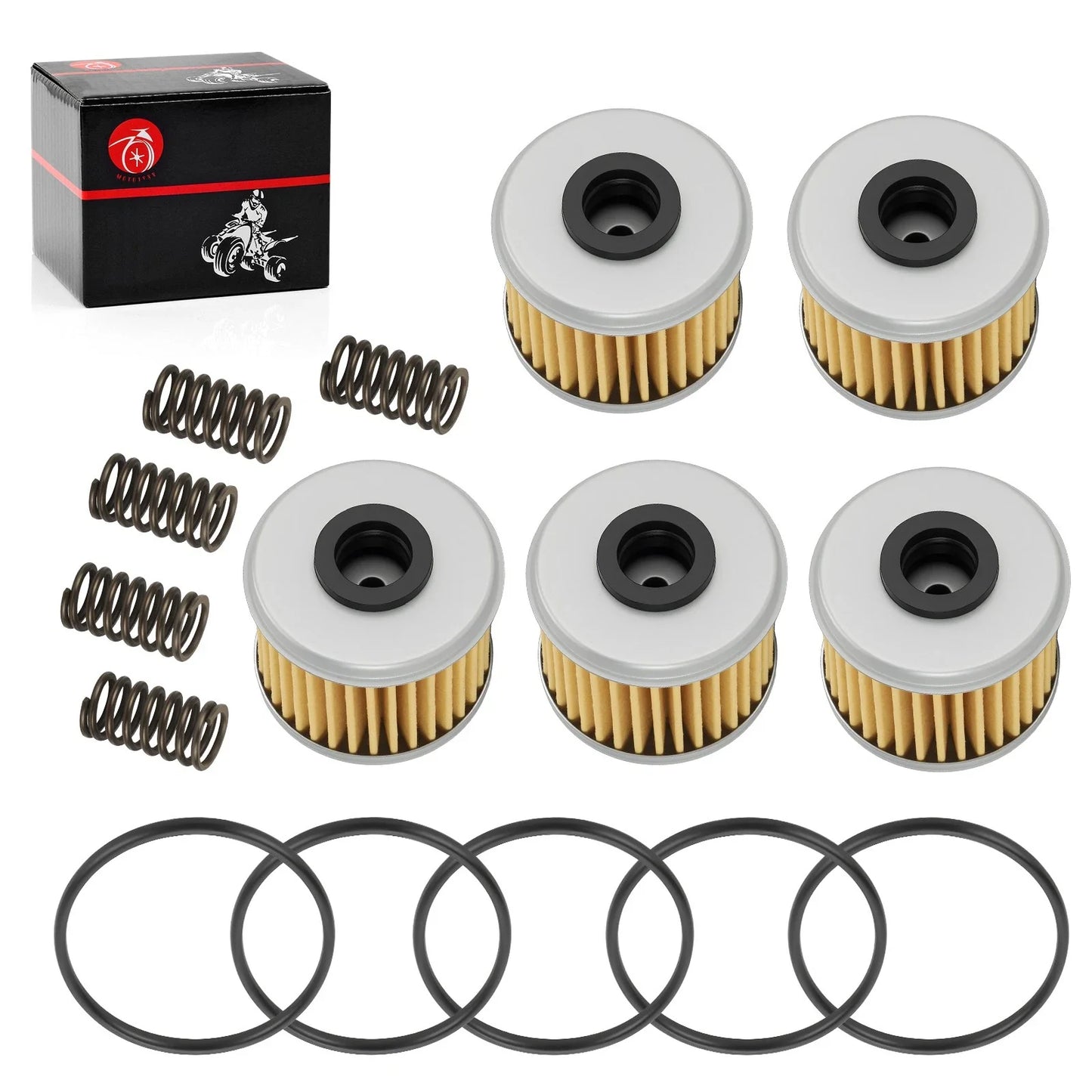 5x Oil Filter O-Ring Spring for Honda CRF150R CRF150RB (2007–2024)