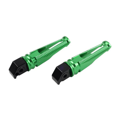 Green Passenger Rear Footpegs for Honda CBR600RR, CBR1000RR, CBR600 F4 (2003-2019)