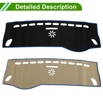 Dashboard Cover Mat for Mercedes A-Class 2013-2017 Sun Protector Pad Black Blue