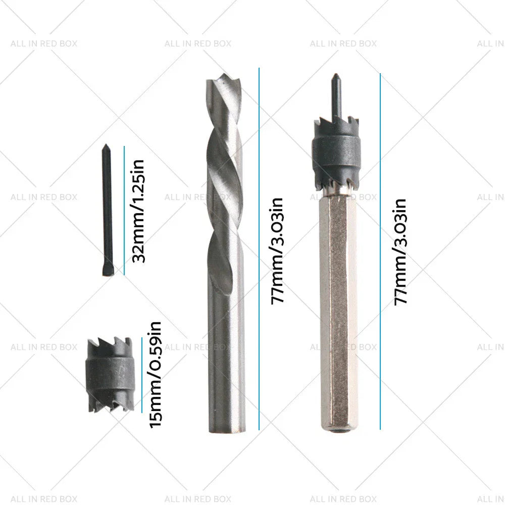 3/8" Spot Weld Double Sided Cutter Remover HSS Drill Bit for Car