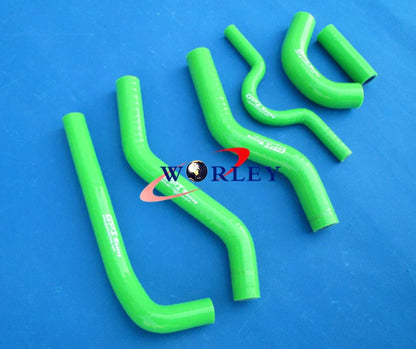 Silicone Radiator Hose Kit YELLOW for Kawasaki KXF250 KX250F (2007-2008)