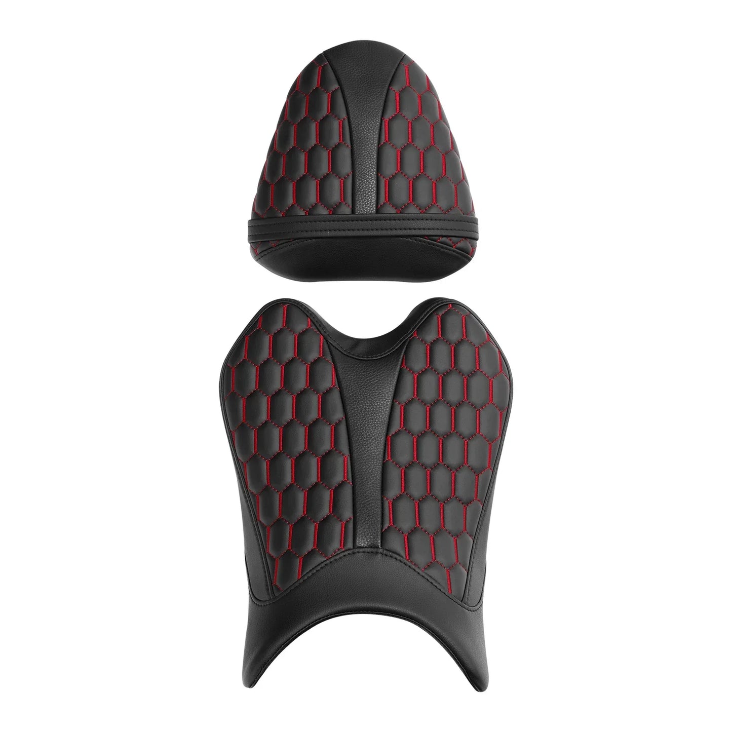 Rider & Passenger Seats for Yamaha YZF R6 (2008-2016) Black Red