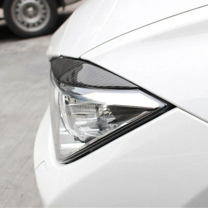 Headlight Eyebrow Trim Decor Soft Parts For 3 F36 F30 320i 325i (2013–2017)