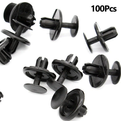 100 Pcs / 20mm x 9mm / Nylon Clip for Toyota