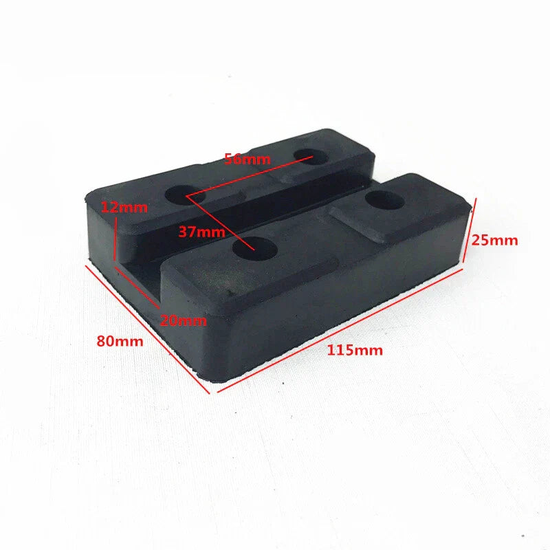 4 x Heavy Duty Rubber Arm Pads for Car Truck Hoists Lift Universal (AU)