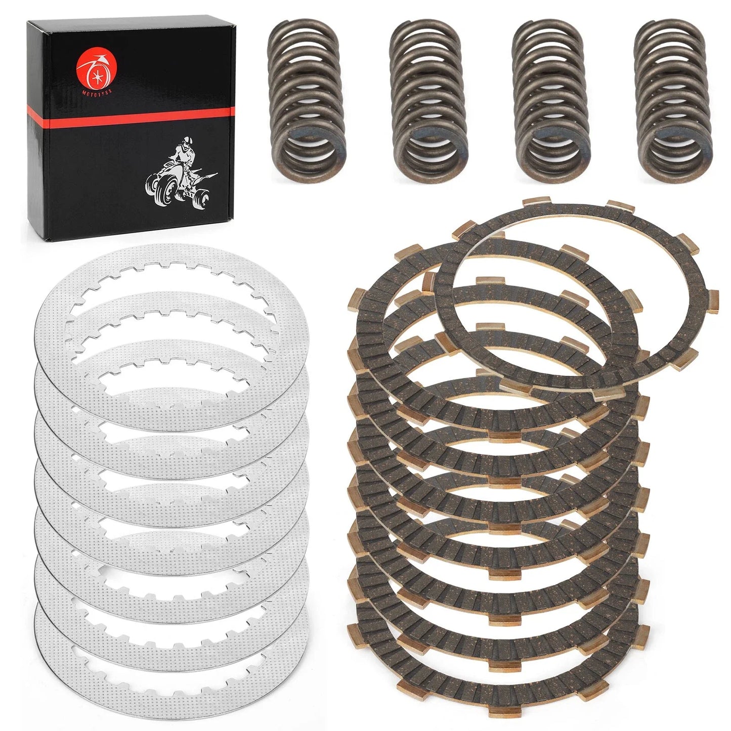 Clutch Friction Steel Plates Kit for Honda Shadow Spirit 750 (2007–2014)