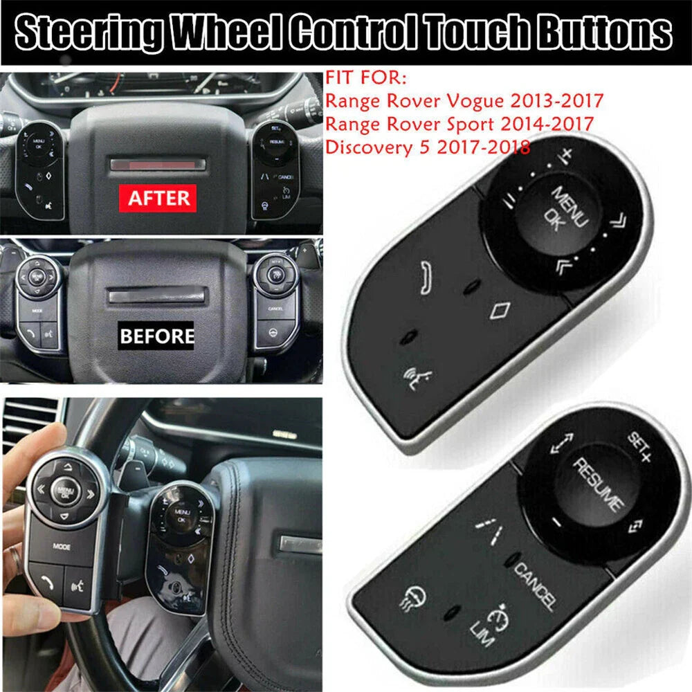 Steering Wheel Control Switch Buttons for Range Rover L405, Discovery 5 (2013-2023)
