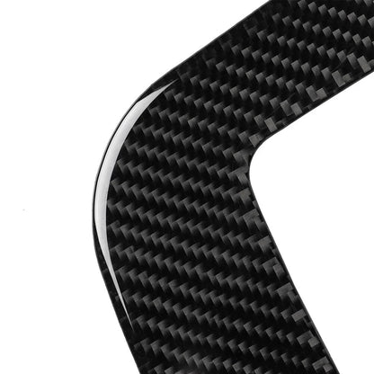 Carbon Fiber Center Console Gear Shift Panel Cover for Audi A4 S4 A5 (2008-2020)