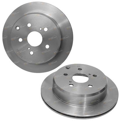 2 x Rear Disc Brake Rotors for Toyota Tarago (1990–2000)