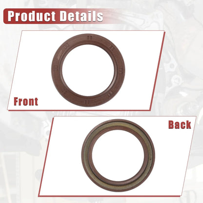 2 x Engine Crankshaft Seals for Lexus GS 300, IS 300 (1998-2005)