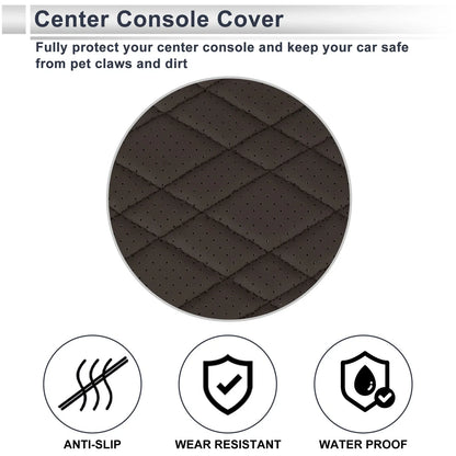 Center Console Cover Deep Brown 1 Pc for BMW X3 (2014 - 2018)