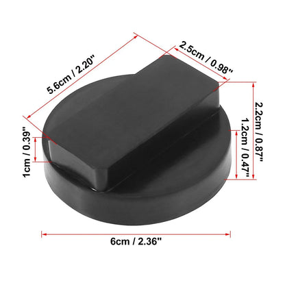 4x 0.87x2.36 Jack Pad Support Rubber Frame Rail Protector Adapter for BMW