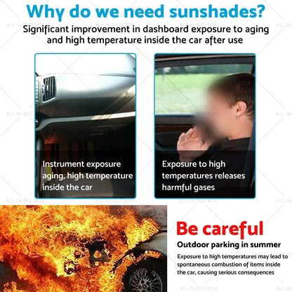 6 Layer WindScreen Sun Shade for Hyundai i30 (2018-2024) UV Protection