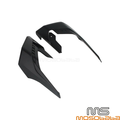 Black Fairing Winglets  Side Fin Trim Covers for Honda CB650R (2018-2024)