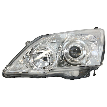LH Chrome Projector Headlight for Honda CR-V RE SUV (2007 - 2012)