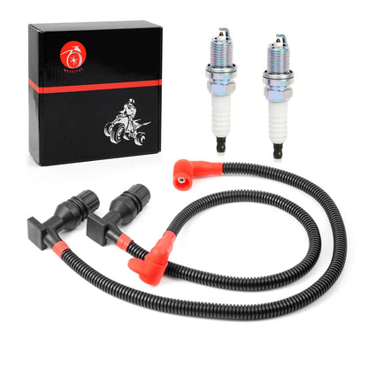 Ignition Coil Wire Cap and Spark Plug for Polaris RZR S 800 (2011–2014)