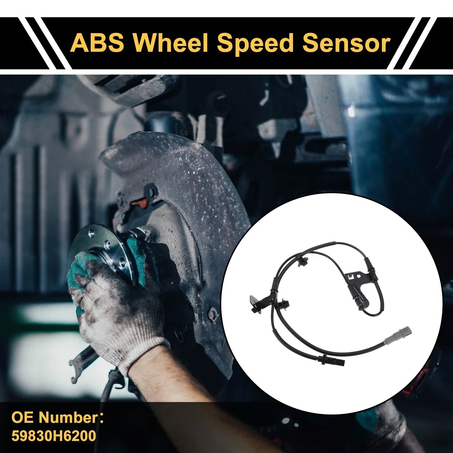 ABS Wheel Speed Sensor for Hyundai Ix35 (2018-2023) 1 x Right Front
