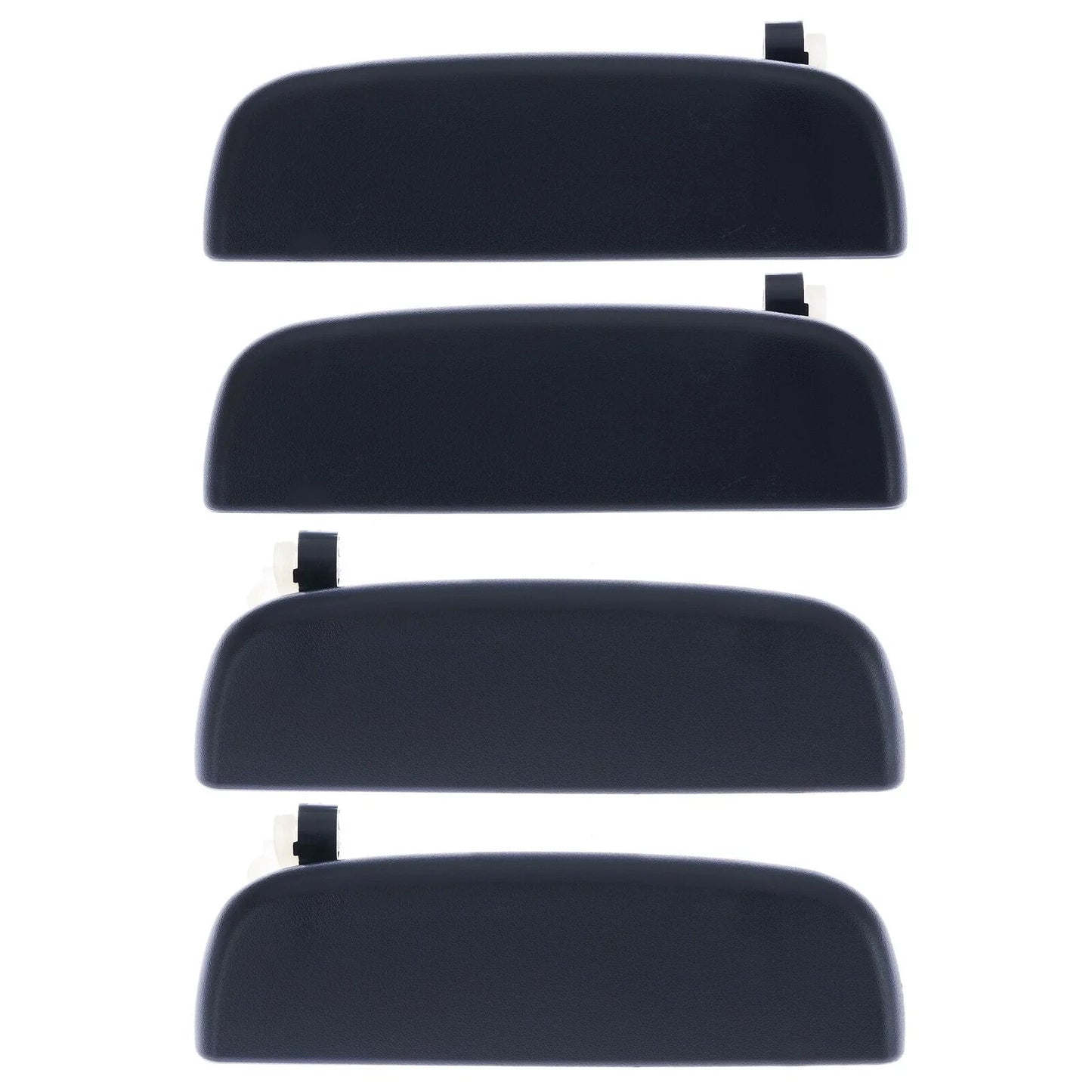 4pc Front/Rear Door Handle Textured Black for Suzuki Alto