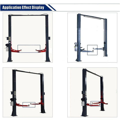 4 x Heavy Duty Rubber Arm Pads for Universal Car Auto Lift Truck Hoists