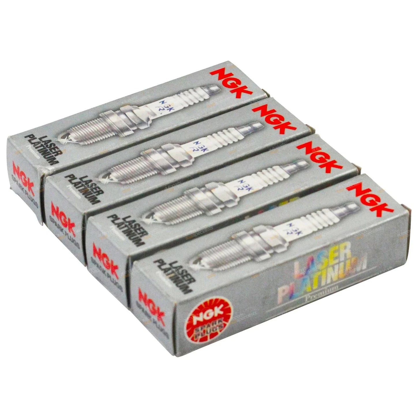 Set of 4 Spark Plugs for Nissan Micra K13 1.5L HR15DE (2010 - 2016)