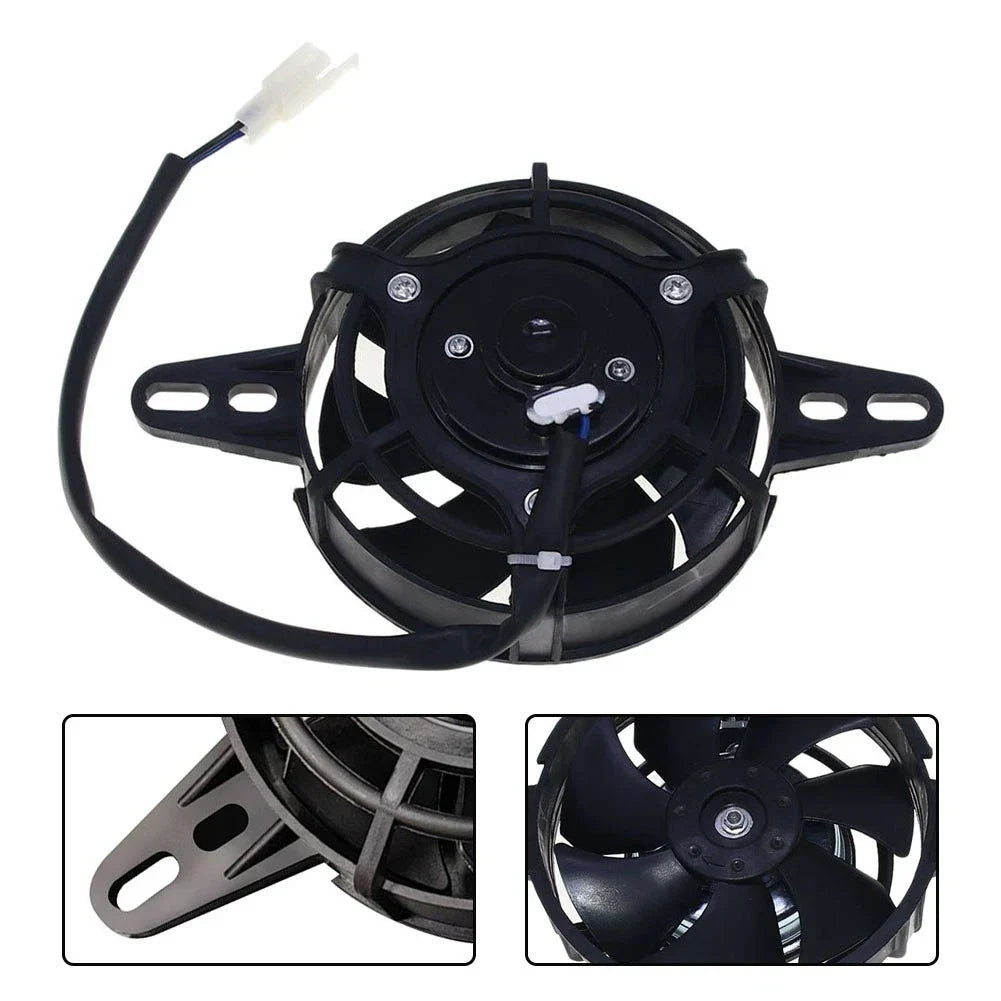 Engine Heat Control 12V Electric Radiator Cooling Fan for Motorcycle