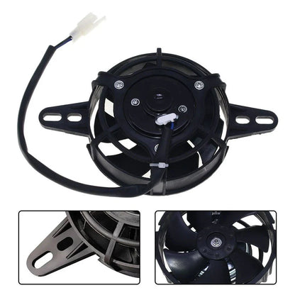 Engine Heat Control 12V Electric Radiator Cooling Fan for Motorcycle